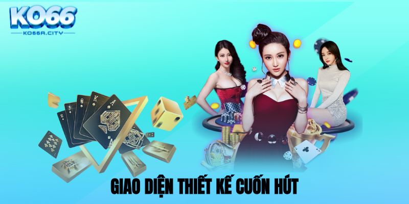 Giao diện thiết kế cuốn hút